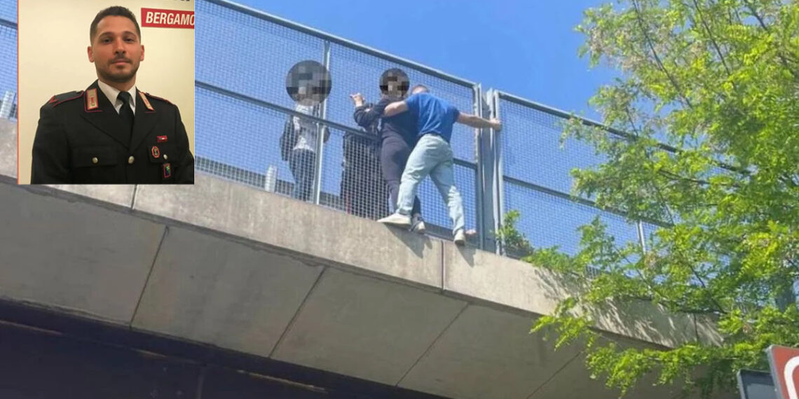 Carabiniere di Reggio Calabria salva una donna che cercava di suicidarsi