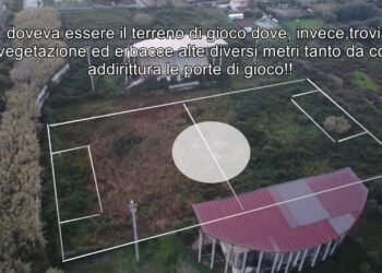 Il Campo di calcio di Tropea da decenni nel degrado (VIDEO)