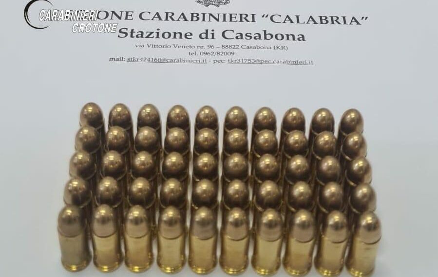 Ritrovati in una cassaforte 50 proiettili calibro 7.65 1 Ritrovati in una cassaforte 50 proiettili calibro 7.65
