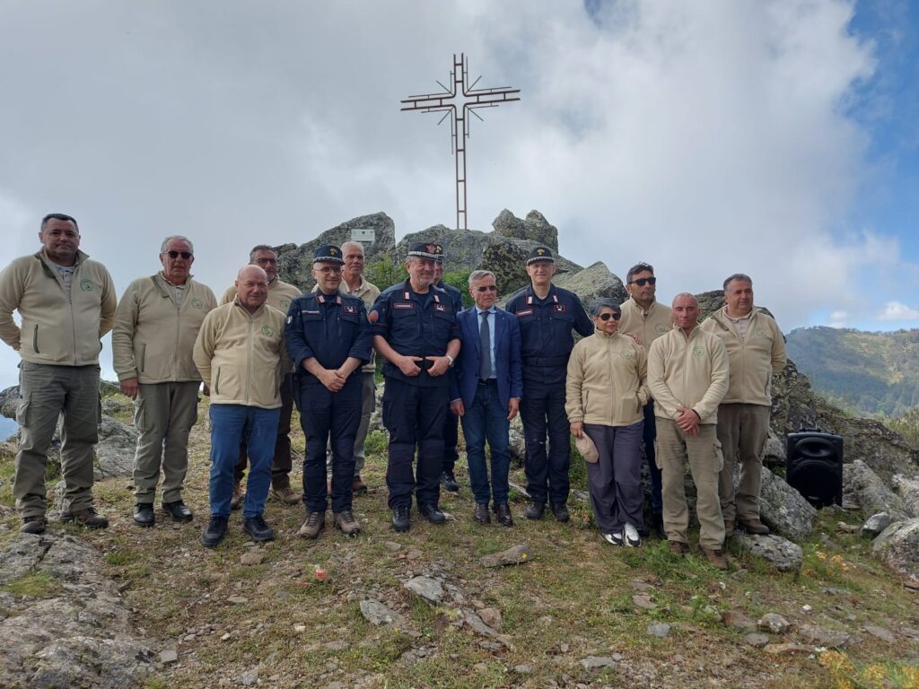 L’inaugurazione della Croce di Montagna in occasione della Giornata nazionale della Biodiversità 3 nm