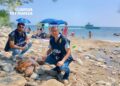 Tartaruga marina spiaggiata salvata dagli uomini del ROAN