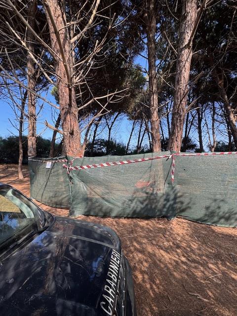 Sequestrate due aree adibite illegalmente a campeggio abusivo 5 2025.6.25 Seq. camp. abus. Foce Neto Gr. CC For. KR