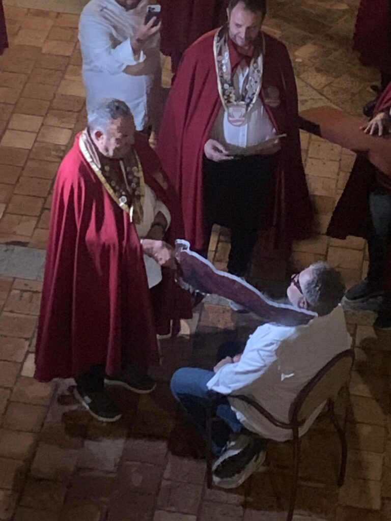 Peppe Guida e Paolo Massobrio Cavalieri Onorari della Confraternita degli Zafarani Cruschi del Pollino 5 BARBIERI MAGLIOCCO DAY 8