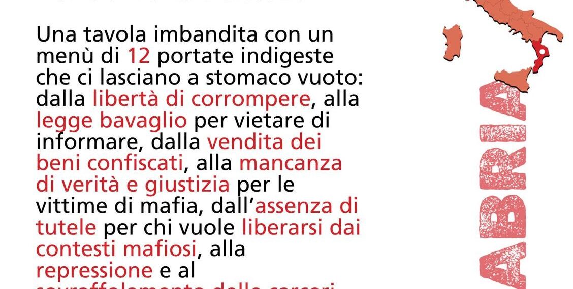 Arriva in Calabria “Fame di verità e giustizia”, il viaggio a 30 anni dalla nascita di Libera