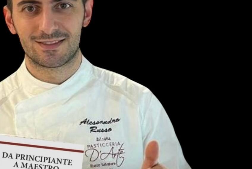 Pasticceria d’Autore: Alessandro Russo firma il suo primo libro