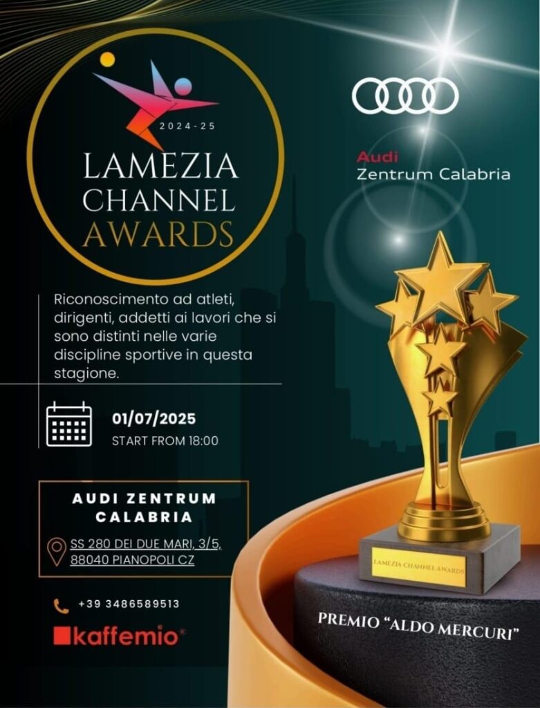 Nascono i Lamezia Channel Awards: una festa per celebrare i protagonisti dello sport lametino 3 Lamezia Channel Awards