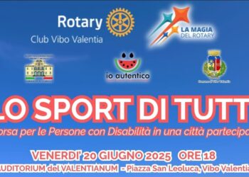 “Lo sport di tutti”, a Vibo Valentia un incontro sullo sport come risorsa per l’inclusione