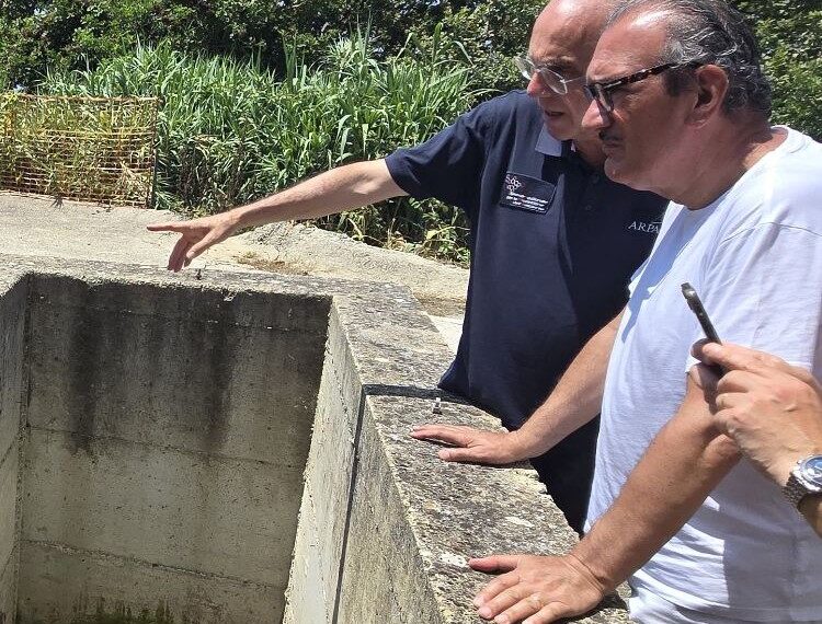 Chiazza in mare a Bivona, sopralluogo di Comune e Arpacal al depuratore della Silica
