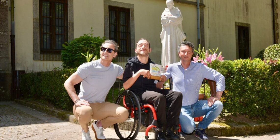 Il “Brigante in Handbike” ha fatto tappa al Parco Naturale Regionale delle Serre 1 Il “Brigante in Handbike” ha fatto tappa al Parco Naturale Regionale delle Serre