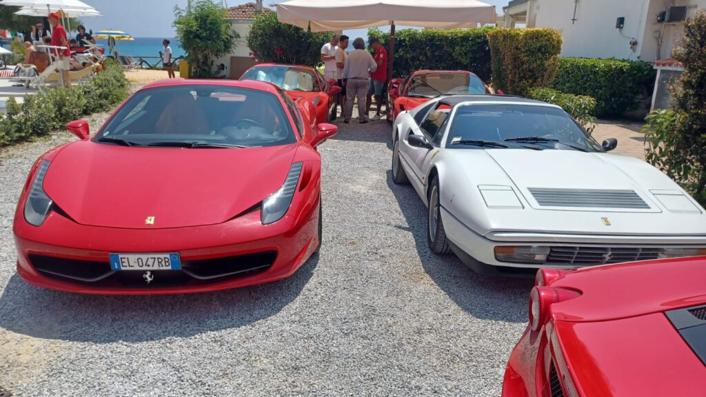 Le mitiche Ferrari nello scenario incantato di Capo Vaticano (VIDEO) 6 WhatsApp Image 2025 06 14 at 14.29.14