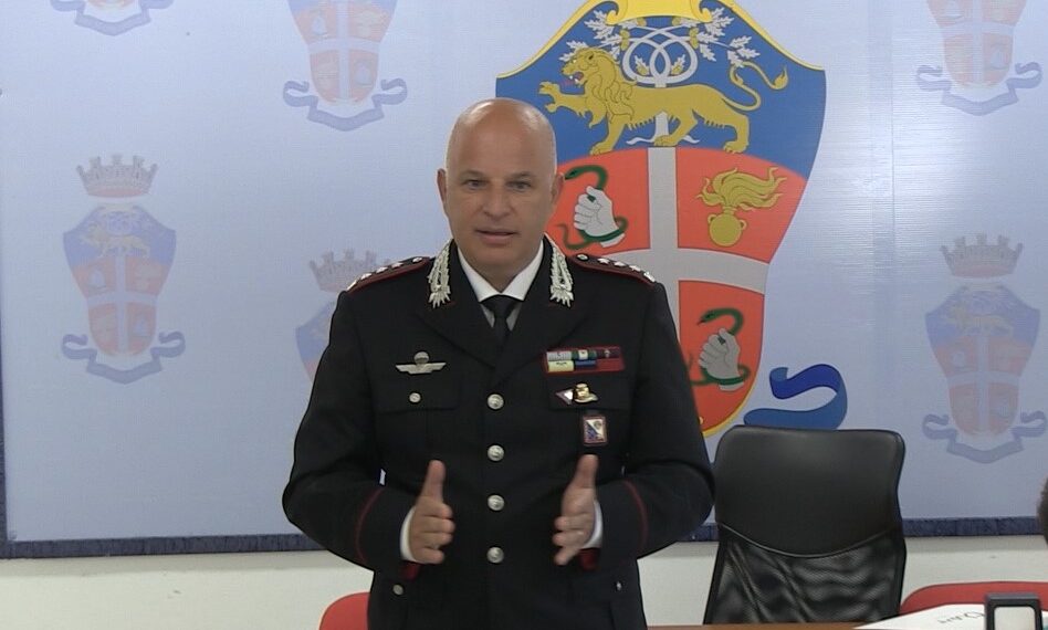 Il saluto del colonnello Luca Toti che lascia il comando provinciale dell’Arma chiamato ad un prestigioso incarico (VIDEO)