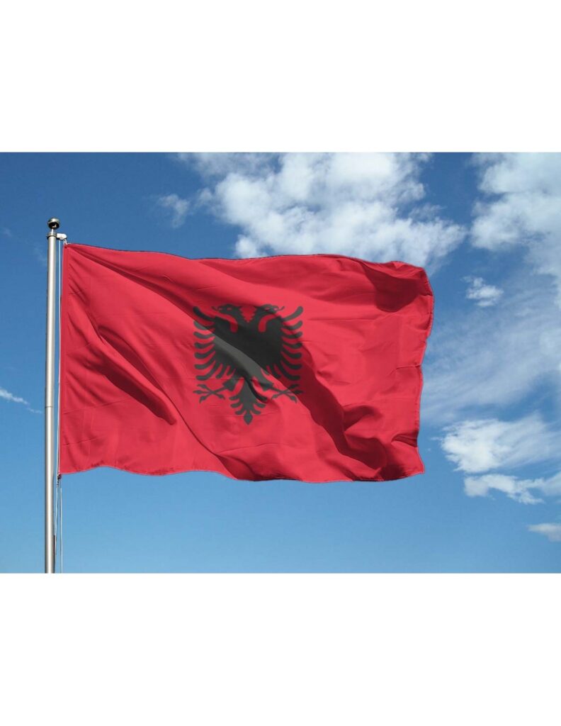 bandiera albania