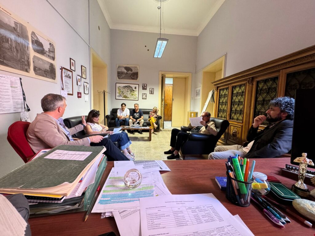 digitalizzazione task force visita al comune di vibo