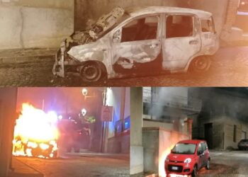Un incendio di origine dolosa distrugge un’auto a San Giovanni di Gerace