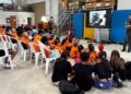 Visita dei bambini dell’associazione “ASD GSS SPORT” presso la Sezione Aerea del ROAN di Lamezia Terme