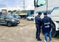 Sequestrati dalla Guardia di Finanza 16 automezzi pesanti nei confronti di una società lametina