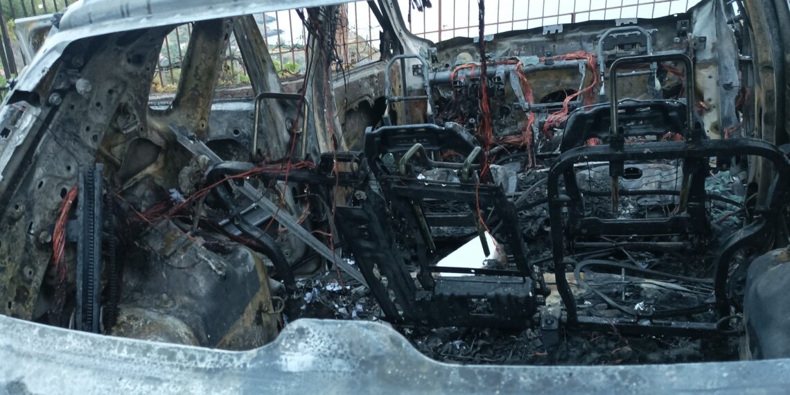 Distrutta dalle fiamme l’auto del sindaco di San Nicola Arcella