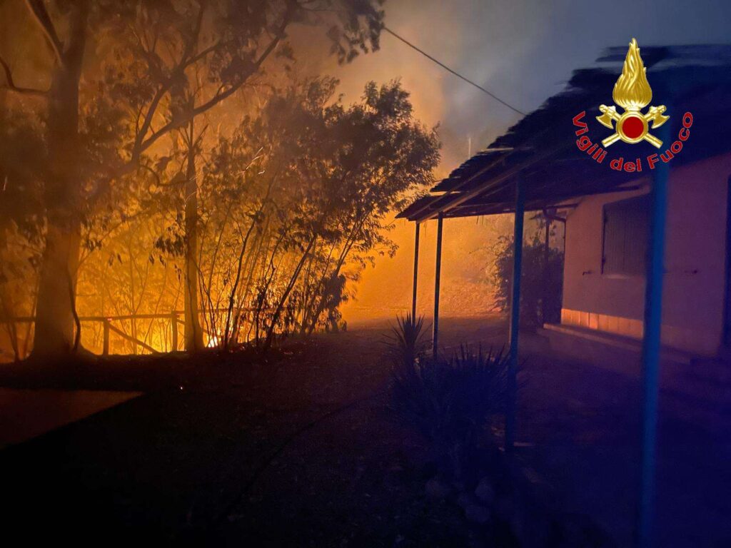 Il Vibonese avvolto dalle fiamme, ieri una giornata difficile per i Vigili del Fuoco (VIDEO e foto) 10 8 v