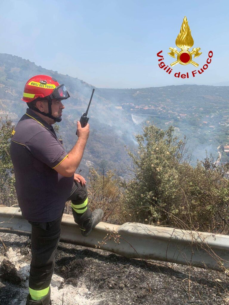 Il Vibonese avvolto dalle fiamme, ieri una giornata difficile per i Vigili del Fuoco (VIDEO e foto) 2 9