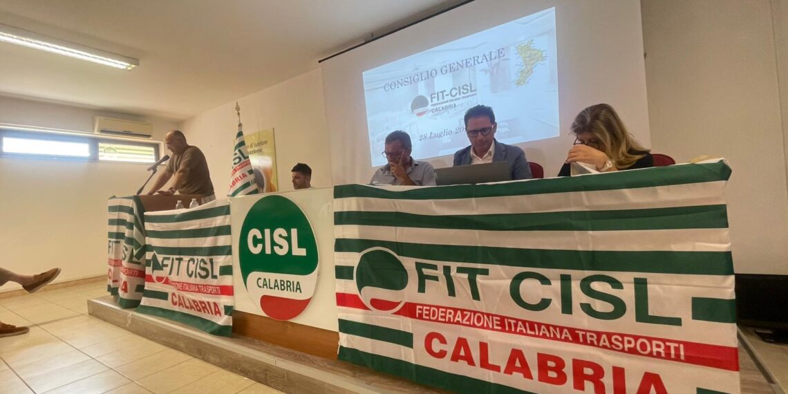 Consiglio Generale FIT-CISL Calabria: “Senza il Sud l’Italia non riparte. Lavoro, infrastrutture e giovani”