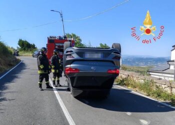 Incidente questa mattina in Via Aloi a Catanzaro