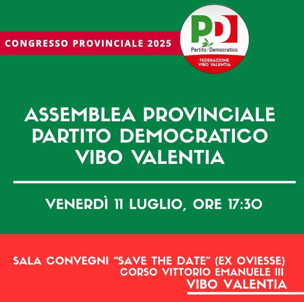 L'esordio di Teresa Esposito, oggi la proclamazione ufficiale del nuovo segretario provinciale del PD vibonese 3 WhatsApp Image 2025 07 09 at 11.22.51