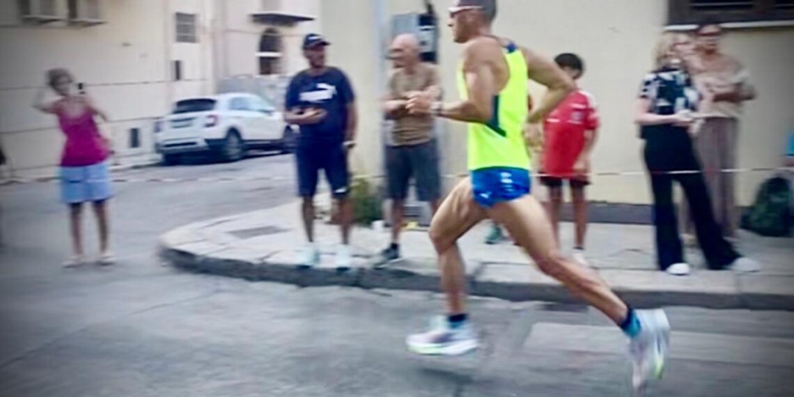 Giuseppe Cusimano protagonista al “Partinico Running”: podio di categoria per l’atleta vibonese