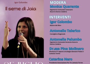 Catanzaro Lido, non la semplice presentazione di un libro ma la celebrazione del seme della vita