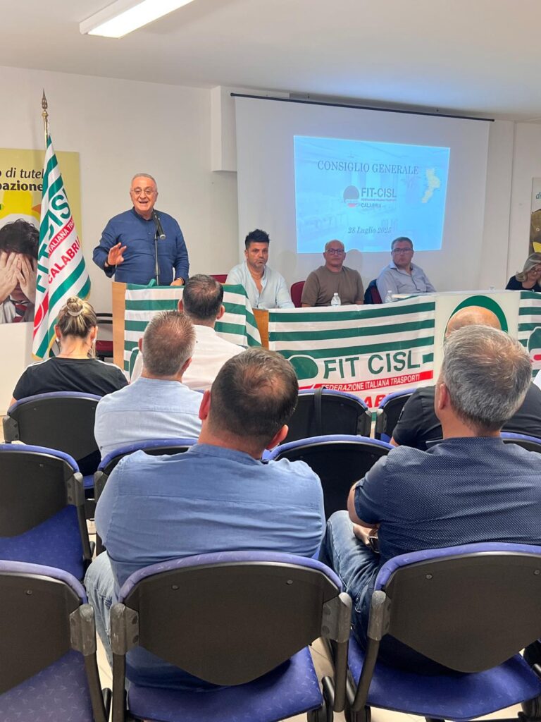 Consiglio Generale FIT-CISL Calabria: “Senza il Sud l’Italia non riparte. Lavoro, infrastrutture e giovani" 5 WhatsApp Image 2025 07 28 at 18.12.22 1