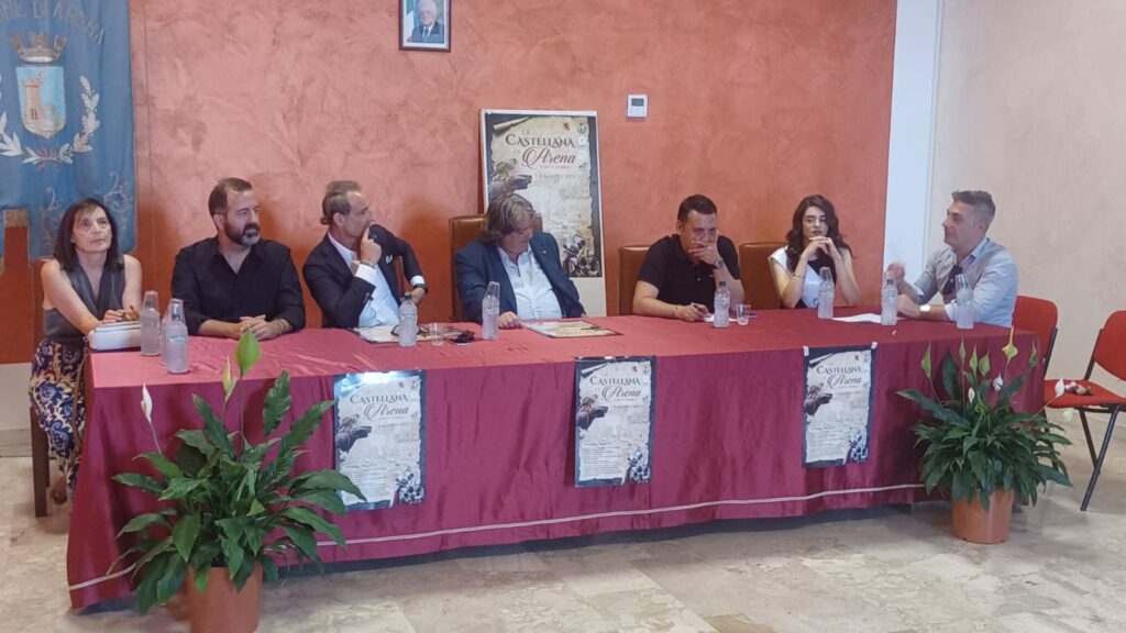Il borgo medievale di Arena si prepara ad accogliere la XIII edizione de “La Castellana” (VIDEO) 4 WhatsApp Image 2025 07 30 at 12.21.25