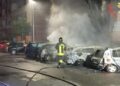 Notte di fuoco in Calabria, numerose auto in fiamme
