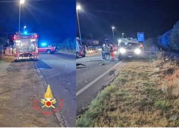 Incidente tra due auto in via Alida Nucifero a Lamezia Terme