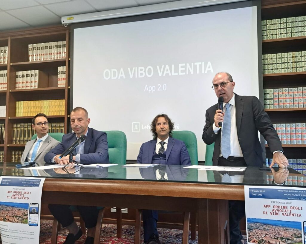 Lefebvre Giuffrè presenta l’applicazione mobile ufficiale dell’Ordine degli Avvocati di Vibo Valentia 3 mail