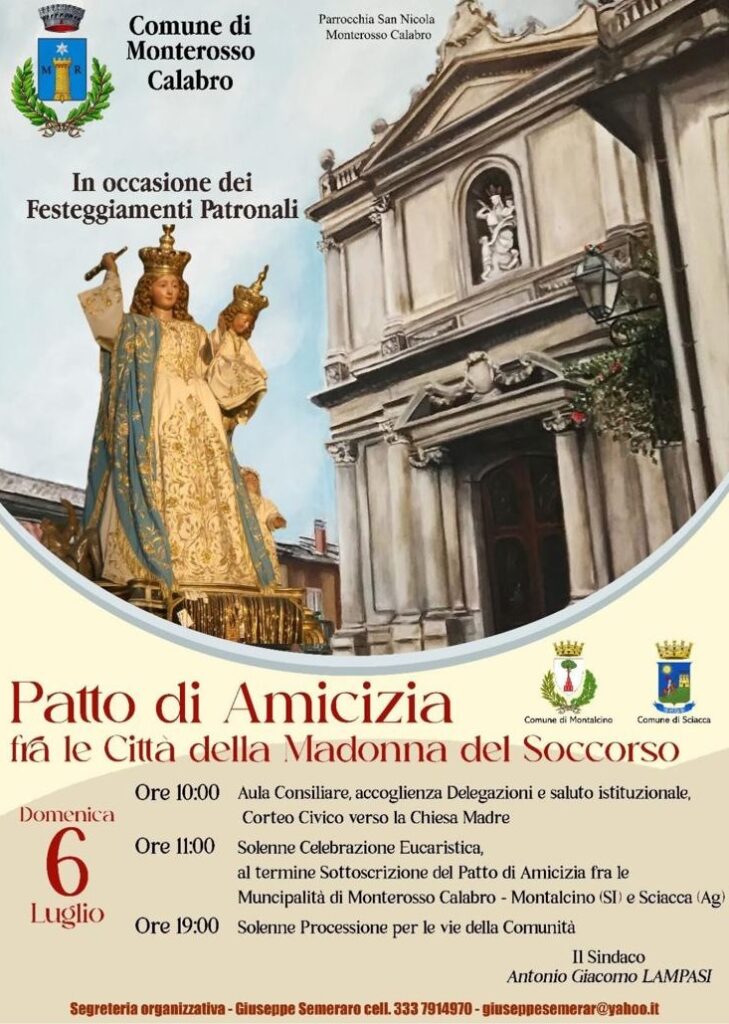 monterosso patto amicizia