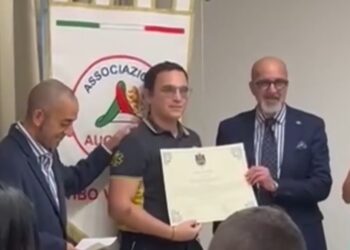 Cerimonia di consegne di benemerenze ai volontari della ProCiv Augustus di Vibo Valentia (VIDEO)