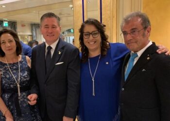 Domenico Caporale succede a Rodolfo Teti alla guida dello storico Lions Club di Vibo Valentia