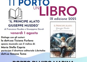 Porto di Vibo Marina: al via la IX edizione della rassegna ”Ti porto un Libro”