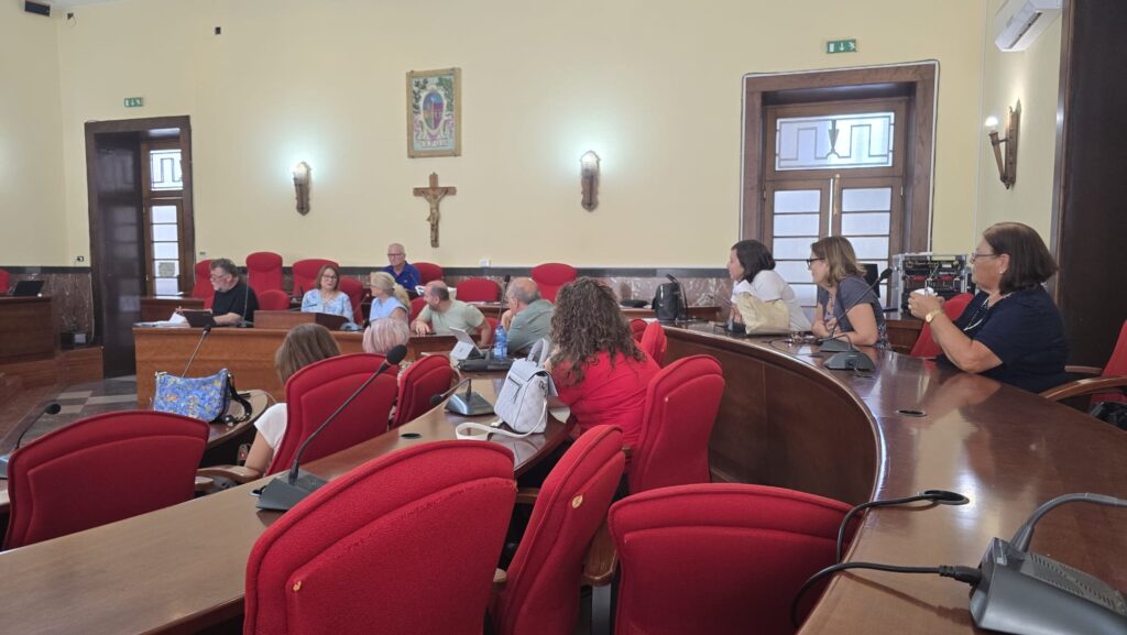 Vibo Valentia accoglie il sindaco di San Gallo Maria Pappa, un incontro all’insegna dell’amicizia e delle radici comuni 3 vibo incontro con sindaco pappa 1
