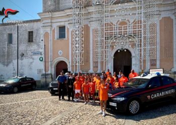 La caserma dei Carabinieri di Strongoli apre le porte al campo scuola della Protezione Civile
