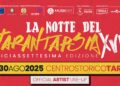 Sabato 30 agosto è la Notte del Tarantarsia