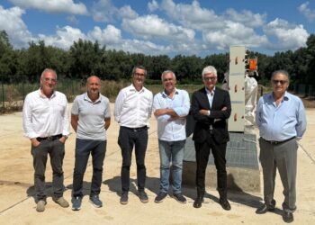 Oppido Mamertina, sopralluogo al depuratore ad impatto zero realizzato in tempi record su un terreno confiscato (VIDEO)