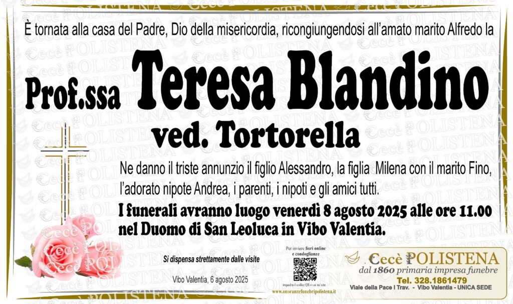 Vibo Valentia perde una storica figura di intellettuale modello di donna impegnata in politica e nel sociale 2 WhatsApp Image 2025 08 06 at 17.02.43
