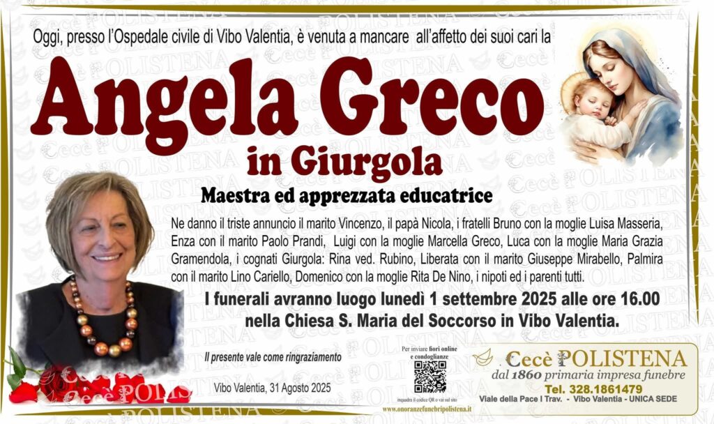 Maestra ed educatrice apprezzata muore prematuramente a Vibo Valentia 2 WhatsApp Image 2025 08 31 at 14.40.18