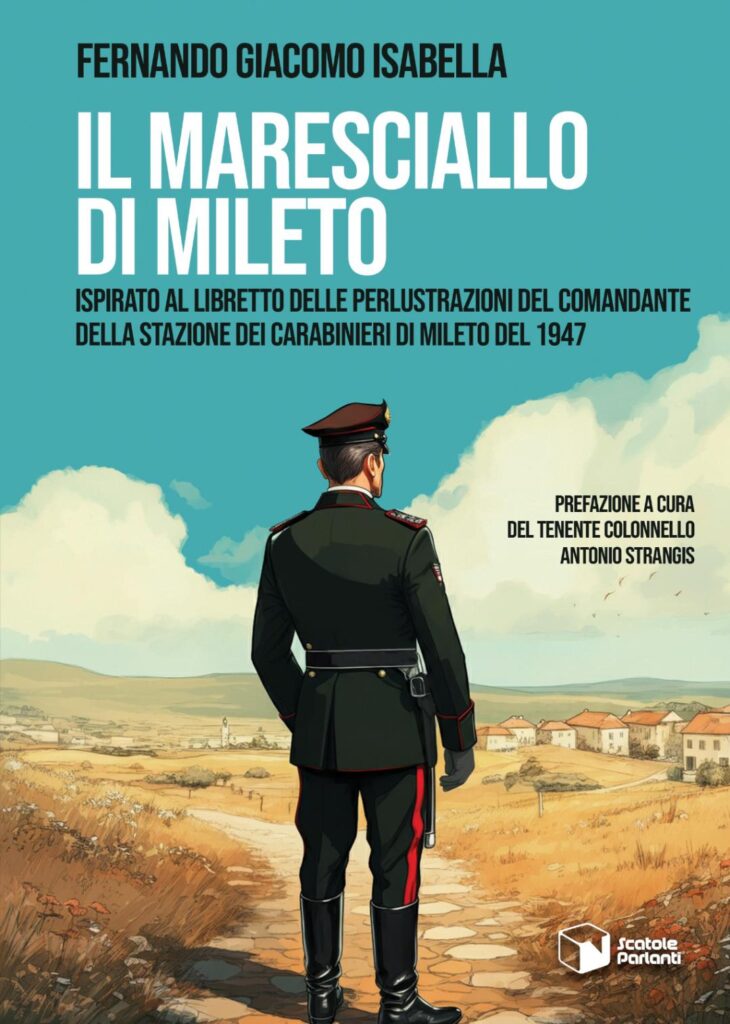 A Nocera Terinese la presentazione del romanzo "Il Maresciallo di Mileto 3 copertina libro