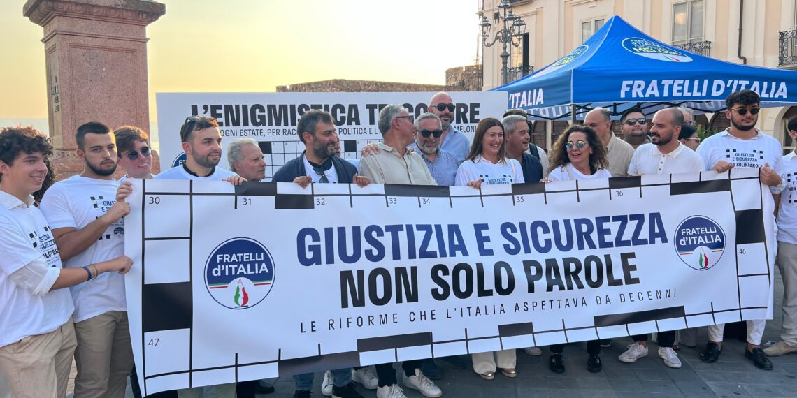 “Giustizia e sicurezza. Non solo parole. Le riforme che l’Italia aspettava da decenni”. Tappa anche a Pizzo