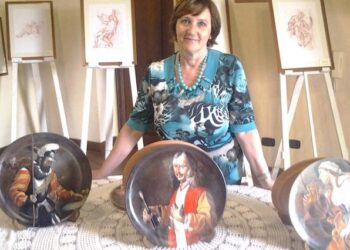 “Narrazioni Grafiche – Monterosso Calabro illustrato a matita sanguigna”, la personale di Wilma Pipicelli