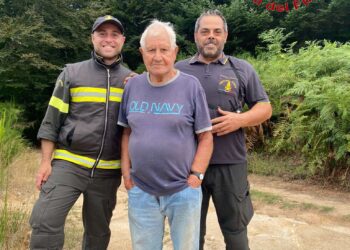 Disperso nei boschi di Fabrizia e subito ritrovato dai Vigili del Fuoco