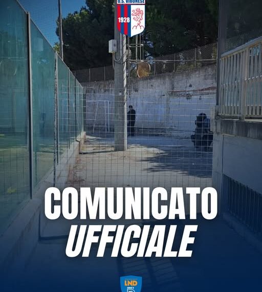 Vibonese: c’è il rischio di una stagione a porte chiuse se il Comune non provvede a fare ciò che è di sua competenza