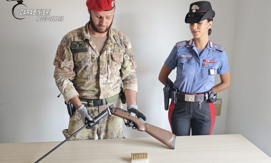 Rinvenute armi in Aspromonte 1 Rinvenute armi in Aspromonte