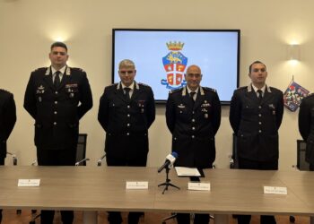 Presentazione dei nuovi ufficiali destinati al comando provinciale dei carabinieri di Reggio Calabria